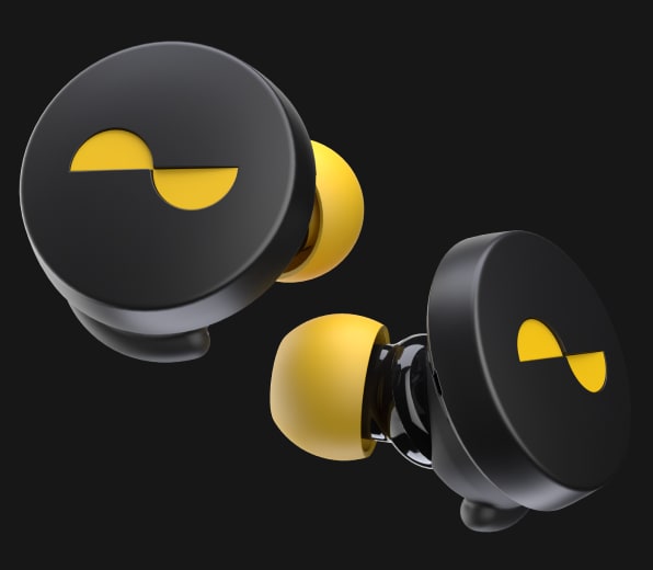 Photo of NuraTrue Fool's Gold earbuds