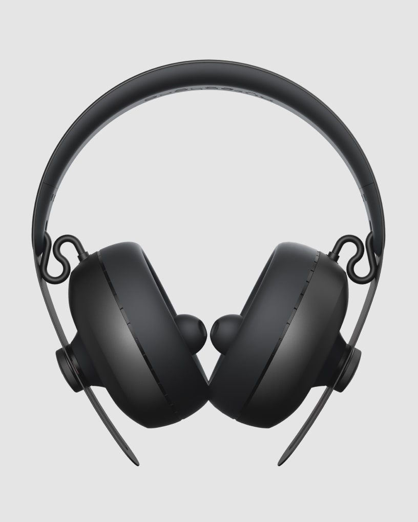 Photo of the Nuraphone, side-on